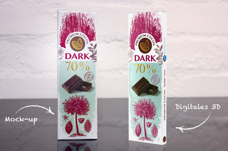 3D view of packaging